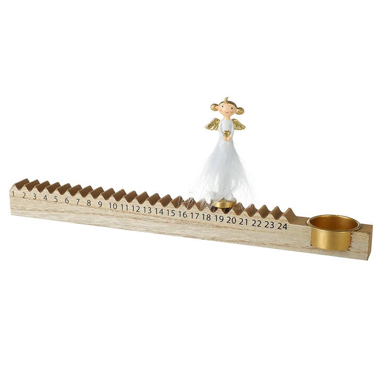 ANGEL ADVENT COUNTDOWN T-LIGHT RULE