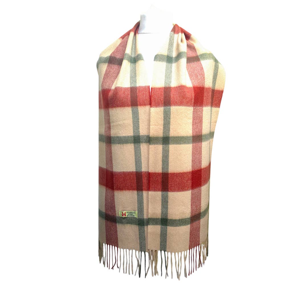 Strathurie Small Lambswool Scarf 30CM X 180CM