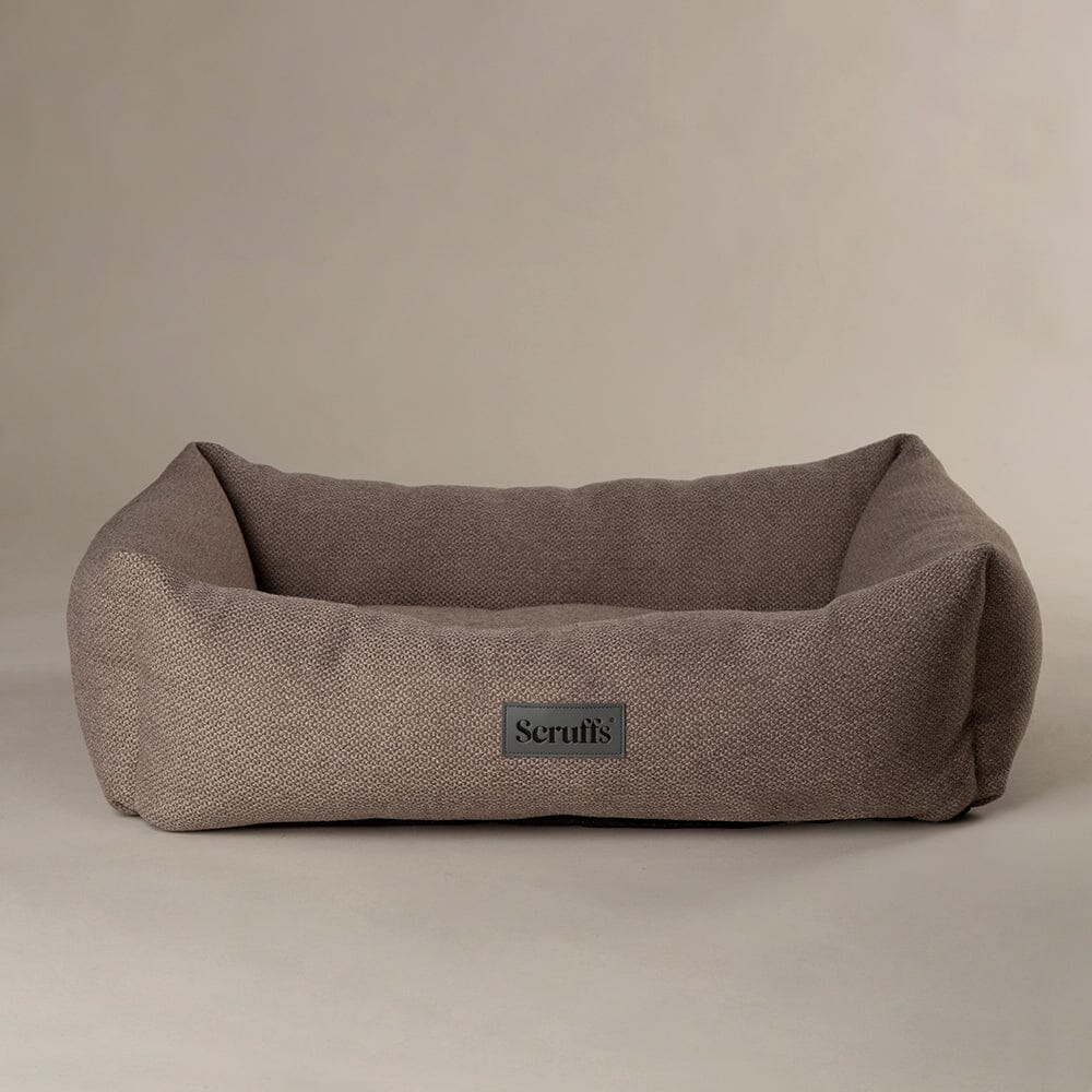 Scruffs Seattle Box Dog Bed - Siena Brown