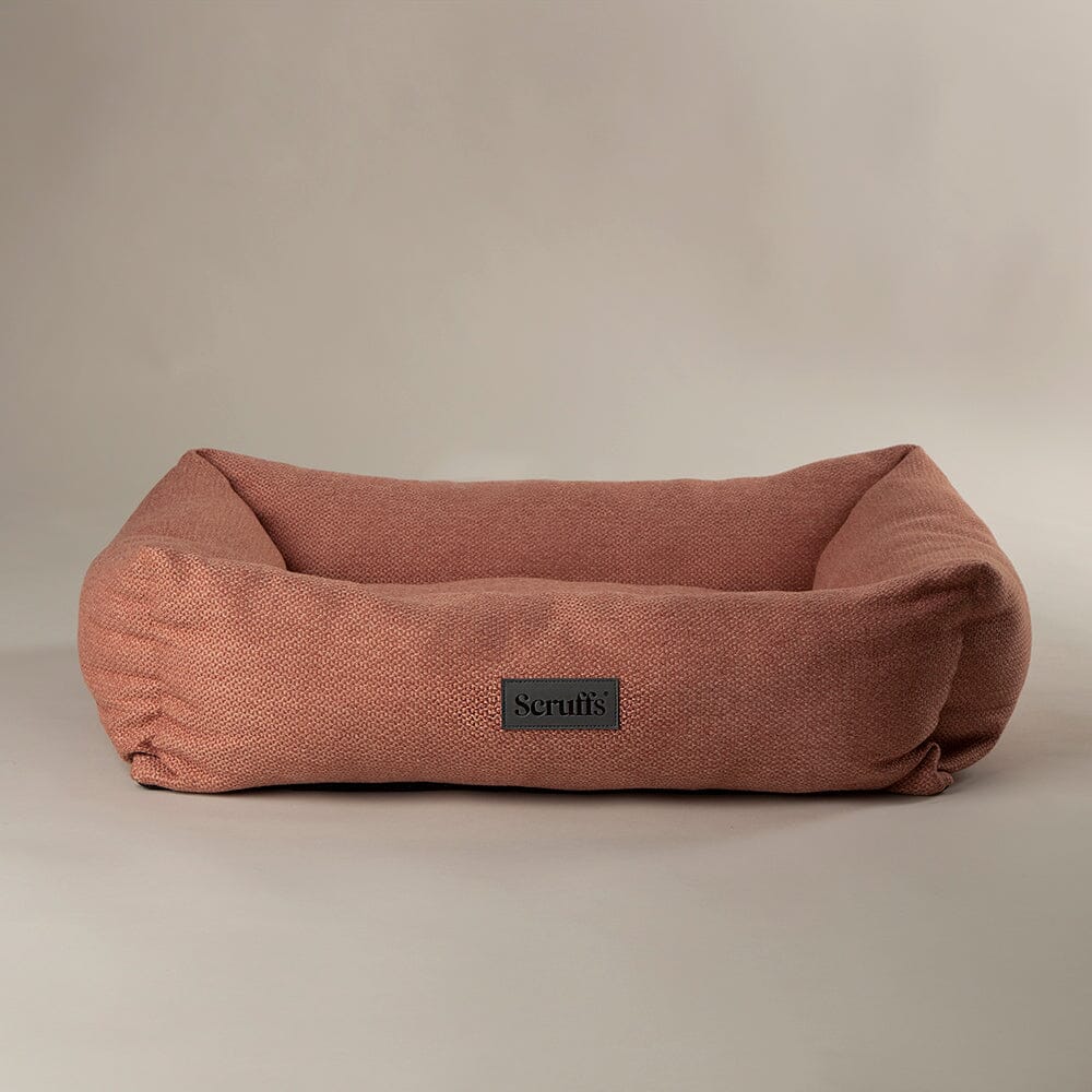 Scruffs Seattle Box Dog Bed - Siena Brown