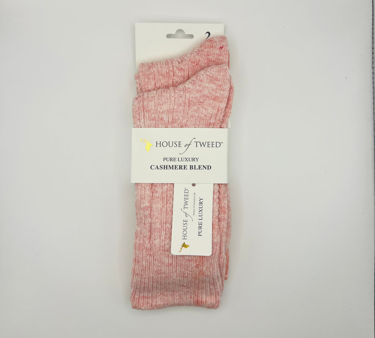 House Of Tweed Cashmere Blend Socks 2 pairs