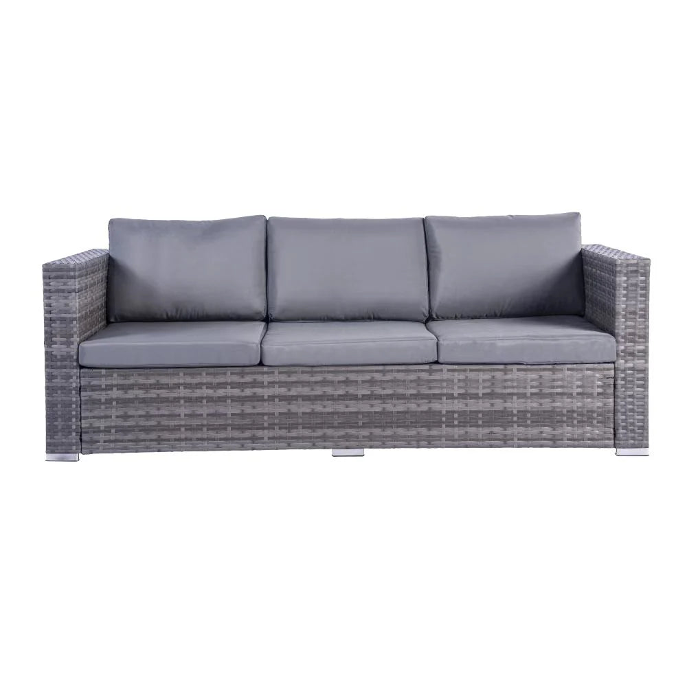 Rattan Sofa Set with Coffee Table