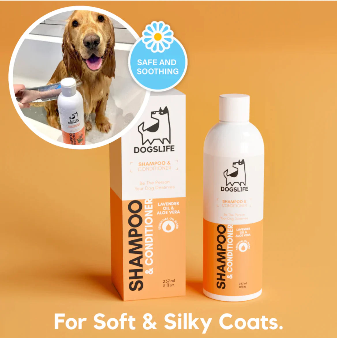 2 in 1 Dog Shampoo & Conditioner