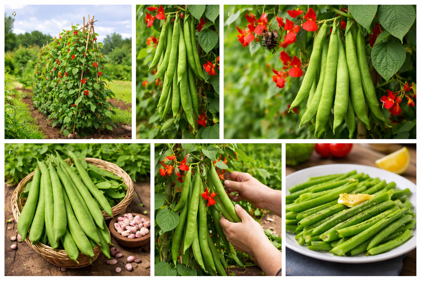 Enorma Runner Bean Seeds – Heavy Cropping, Traditional Variety