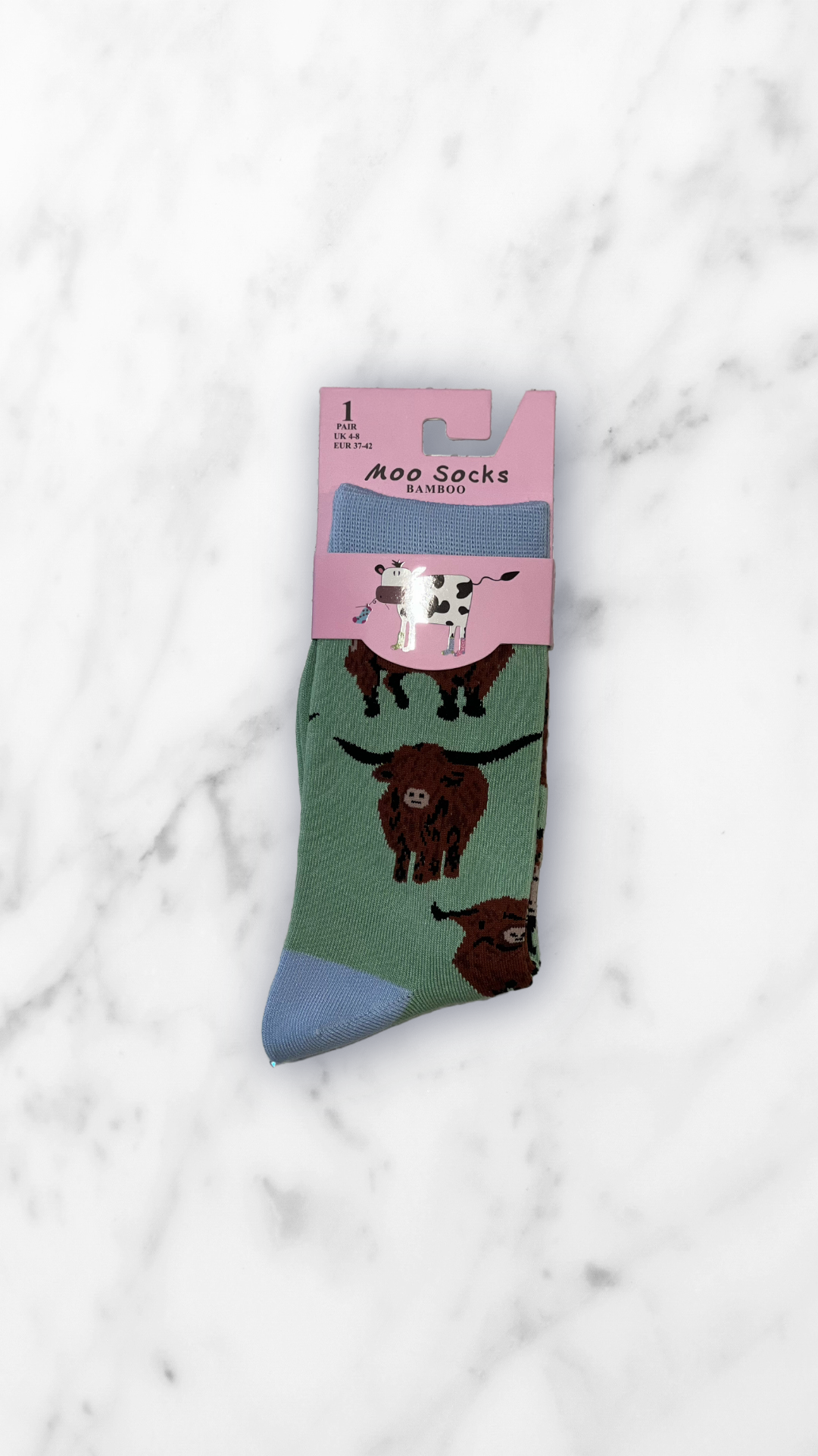 Ladies Moo Socks Bamboo Socks UK 4-8 (Copy)