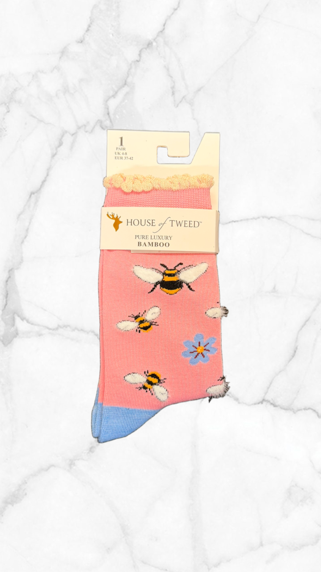 Ladies House Of Tweed Socks Bamboo Socks UK 4-8