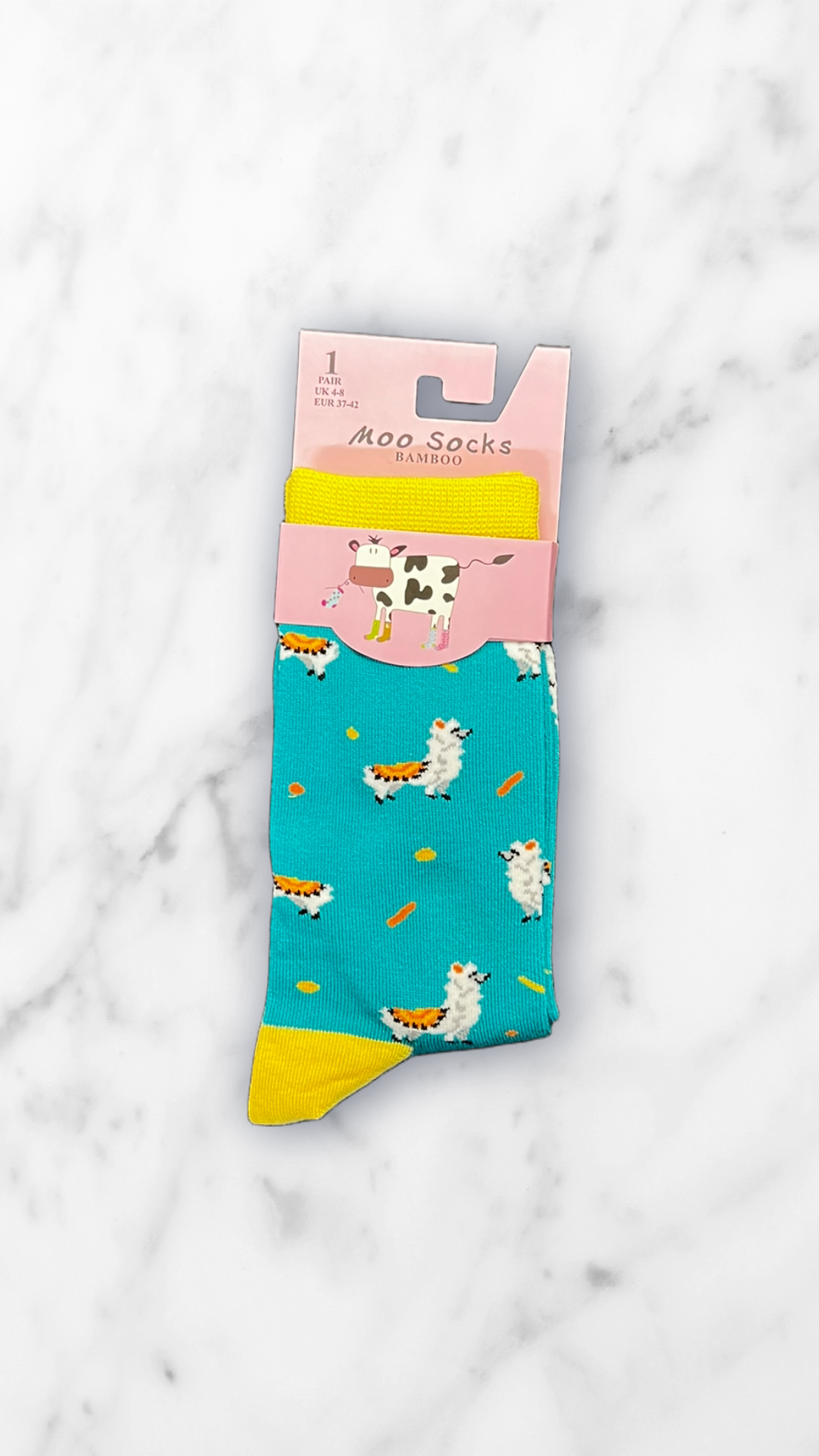 Ladies Moo Socks Bamboo Socks UK 4-8