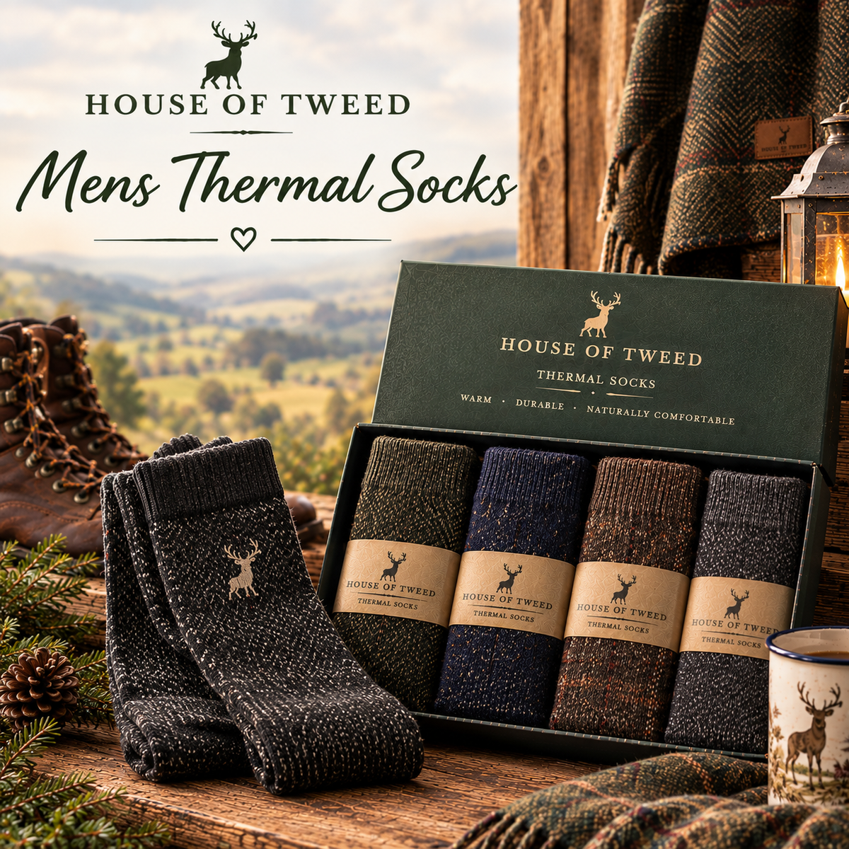 Mens Thermal Socks