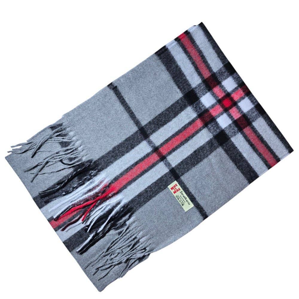 Strathurie Cashmere Blend Medium Scarf 40CM X 180CM