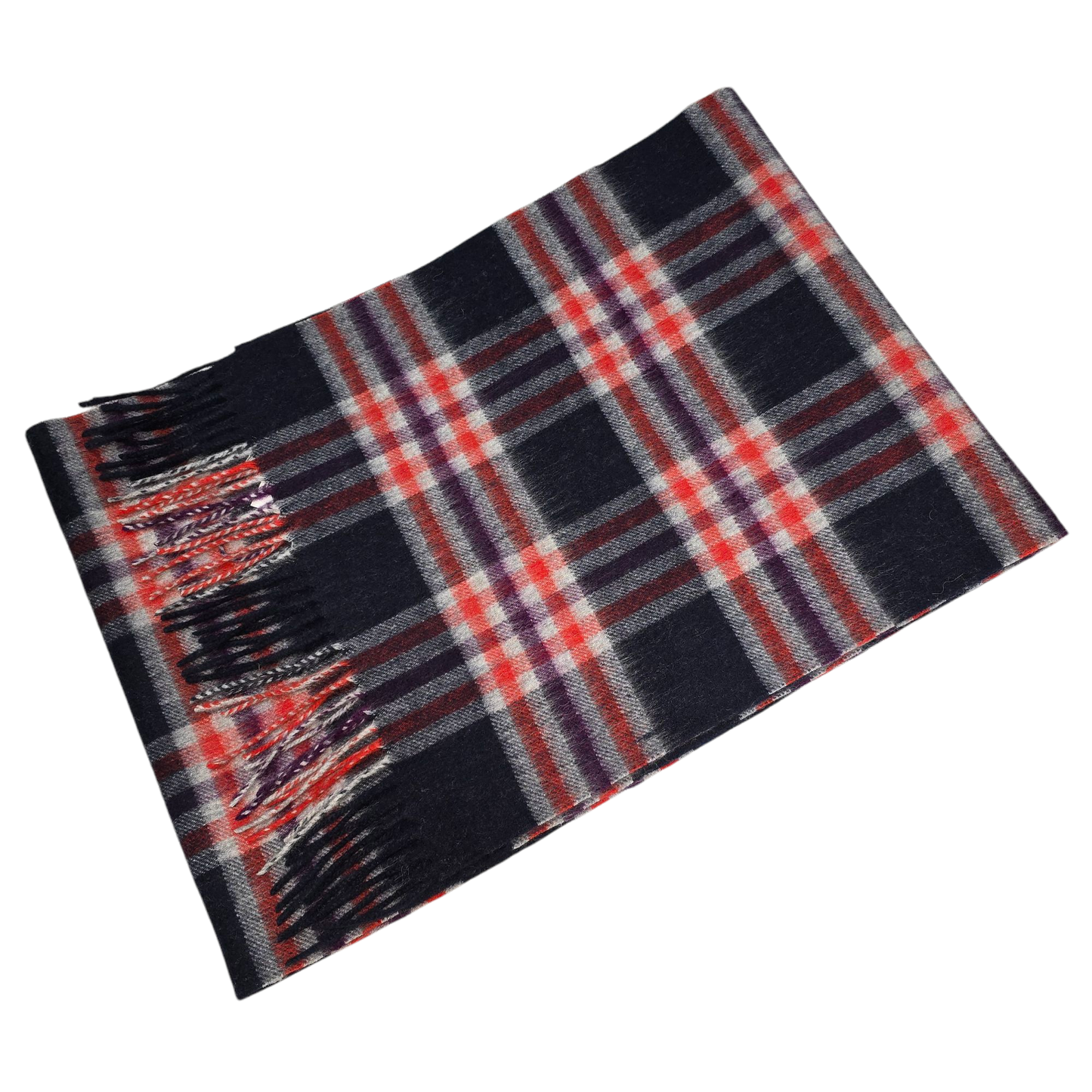 Strathurie Lambswool Ladies Gents Tartan Check Scarf UK MADE