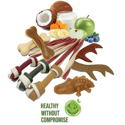 MaksPatch Vegan Dog Treats Star Sticks 2 sizes