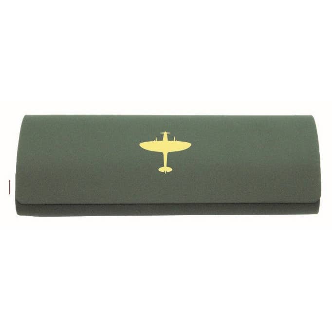 Spitfire Embossed Glasses Case & Cloth