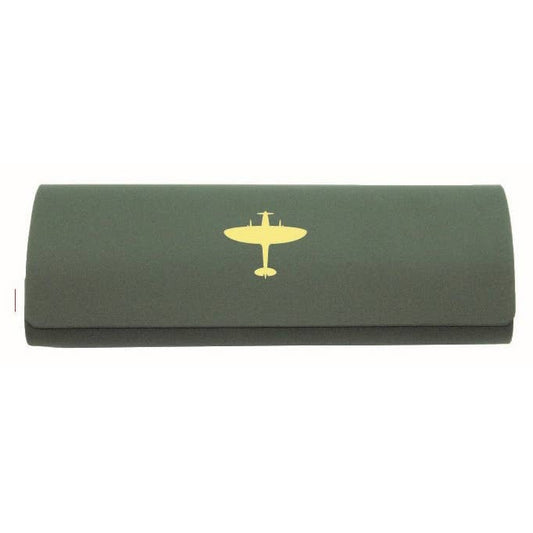 Spitfire Embossed Glasses Case & Cloth