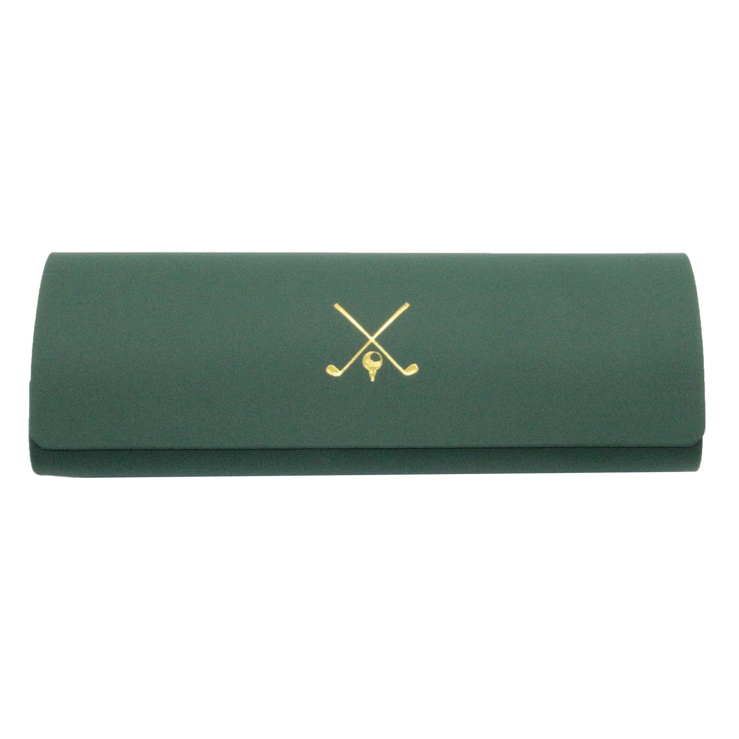 Golf Embossed Glasses Case & Cloth