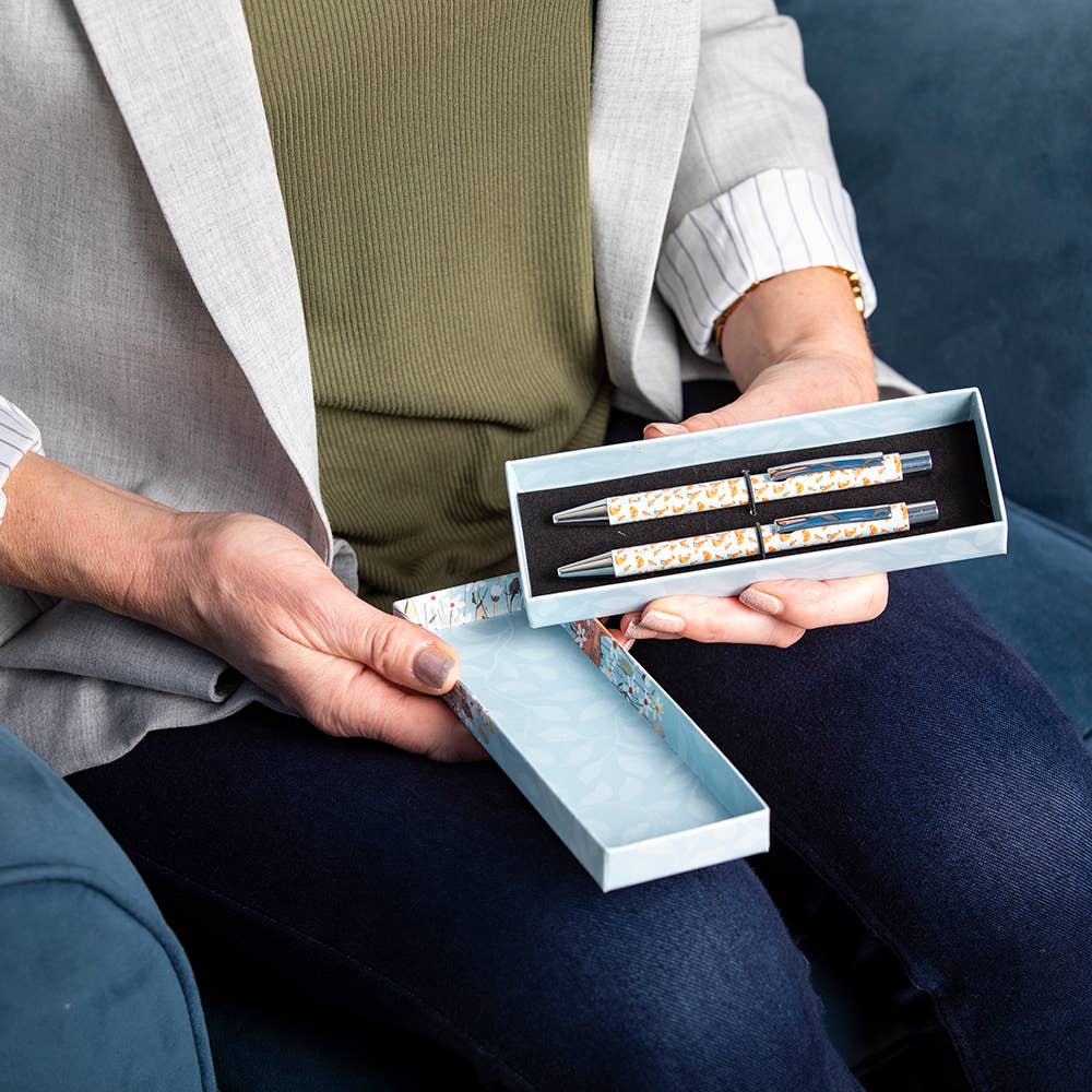 Gift Pen Set - Foxy Tales