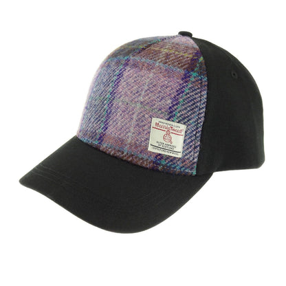 Baseball Cap with Harris Tweed