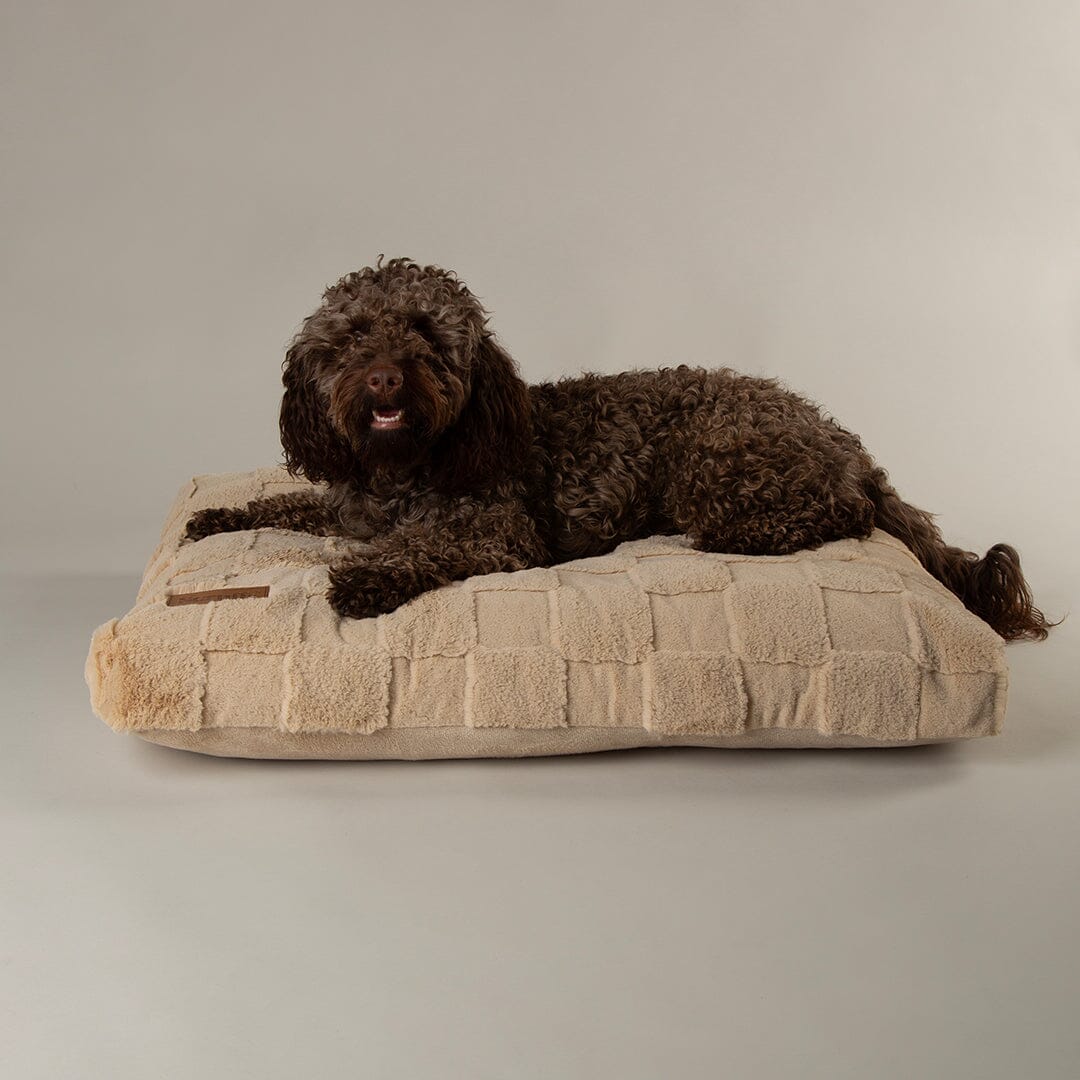 Oxford Dog Orthopaedic Mattress - Tan