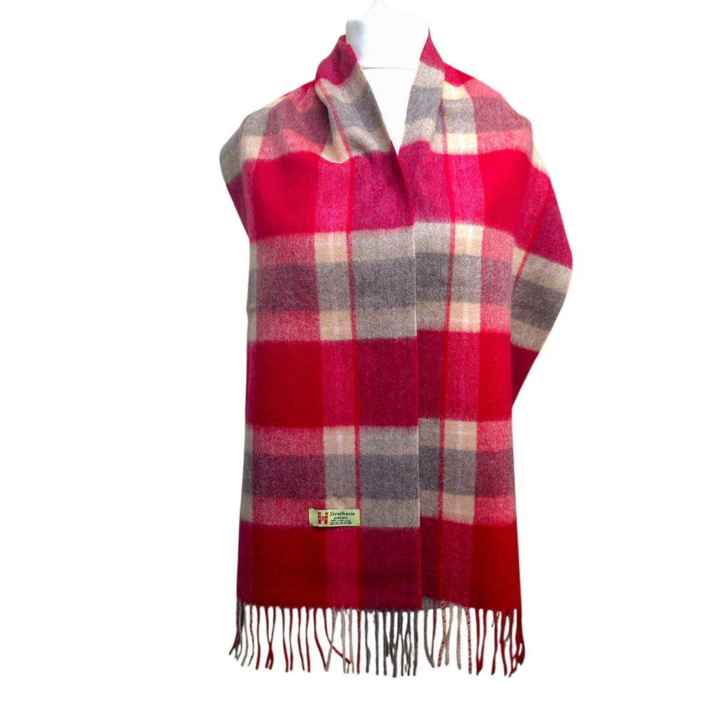 Strathurie Small Lambswool Scarf 30CM X 180CM
