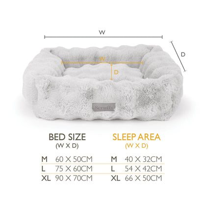 Scruffs Alpine Box Dog Bed - Taupe