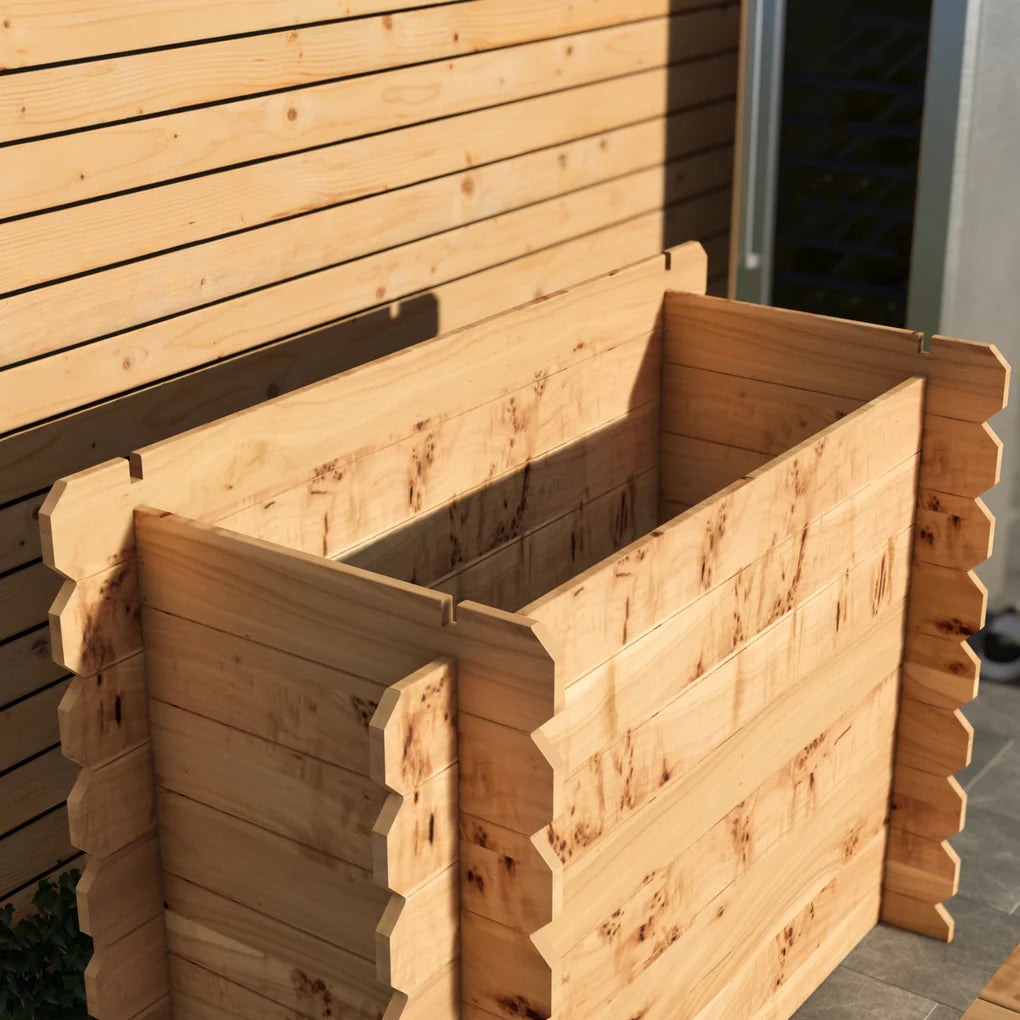 Rustic Wooden Interlock Bar Hand Made