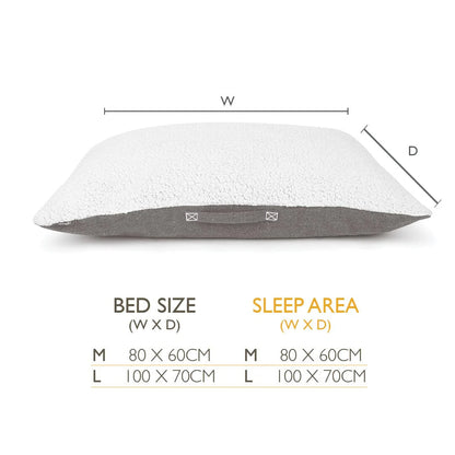 Scruffs Eden Pillow Dog Bed - Charcoal Grey