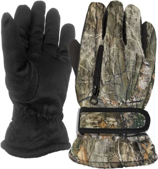 Mens Sports Activity R40 Advanced Thermal Fully Fleece Insulated Ski Gloves by RockJock