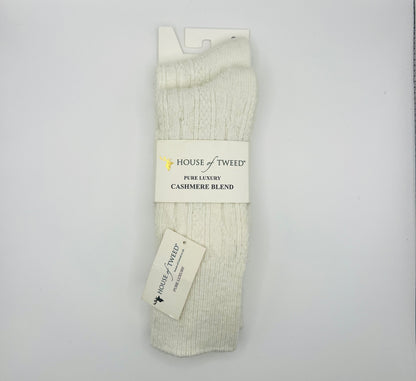 House Of Tweed Cashmere Blend Socks 2 pairs