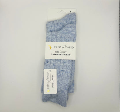 House Of Tweed Cashmere Blend Socks 2 pairs