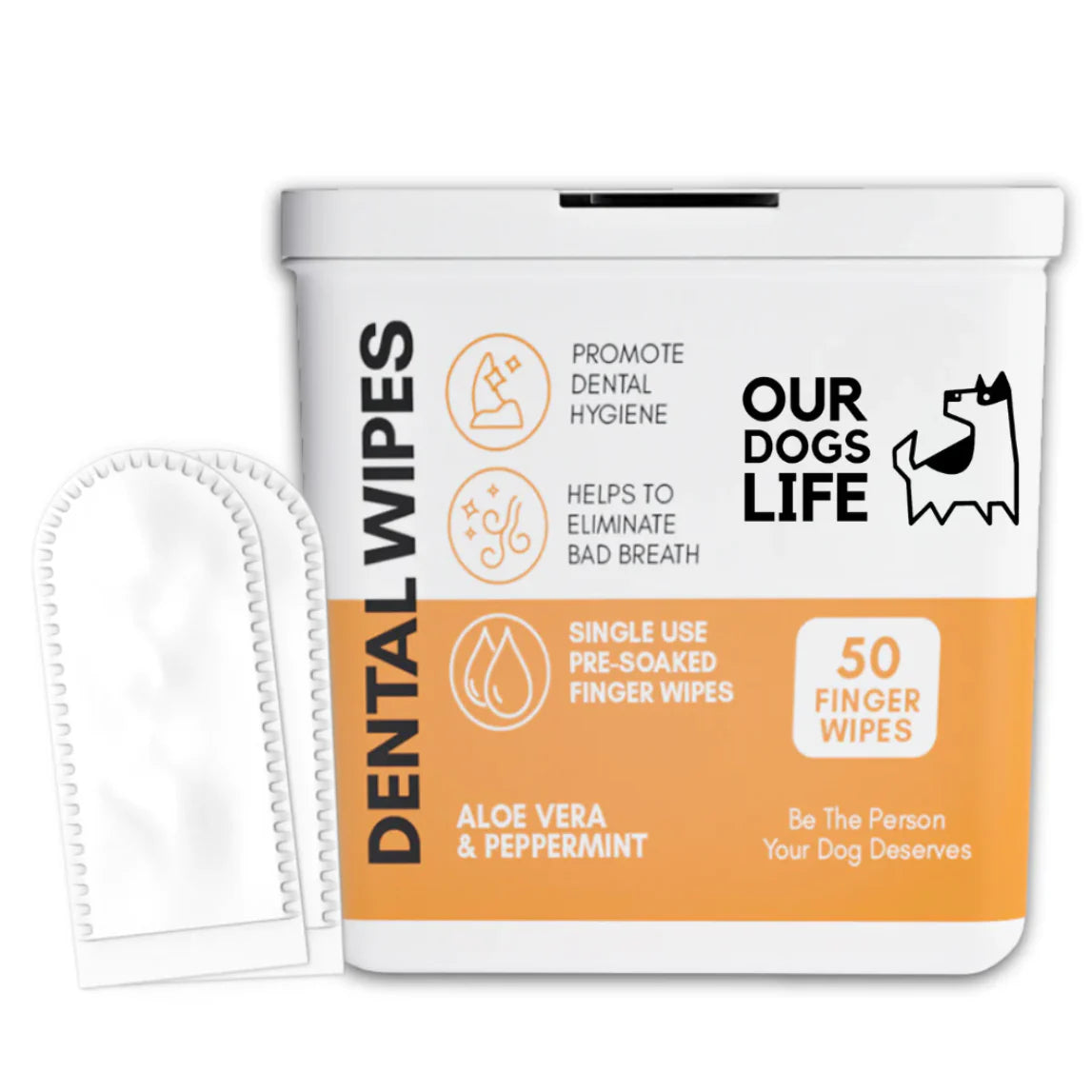 Dental Cleaning Wipes for Dogs