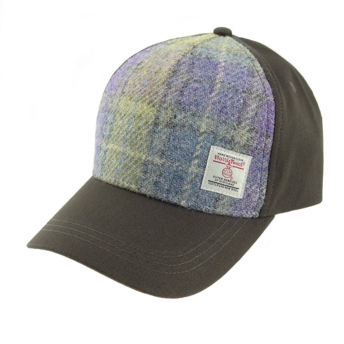 Baseball Cap with Harris Tweed