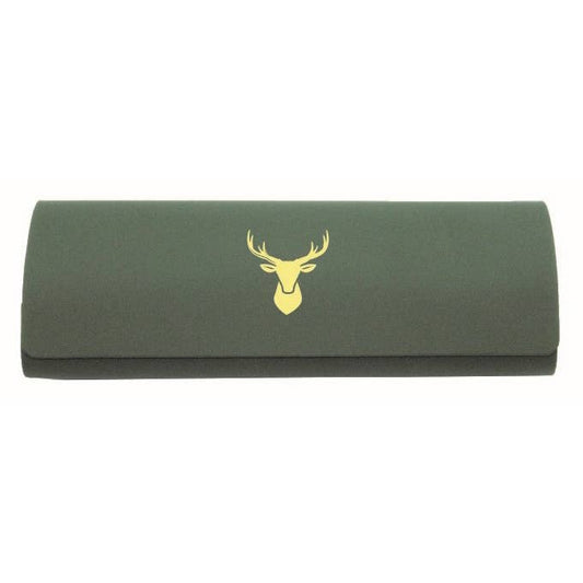 Stag Embossed Glasses Case & Cloth