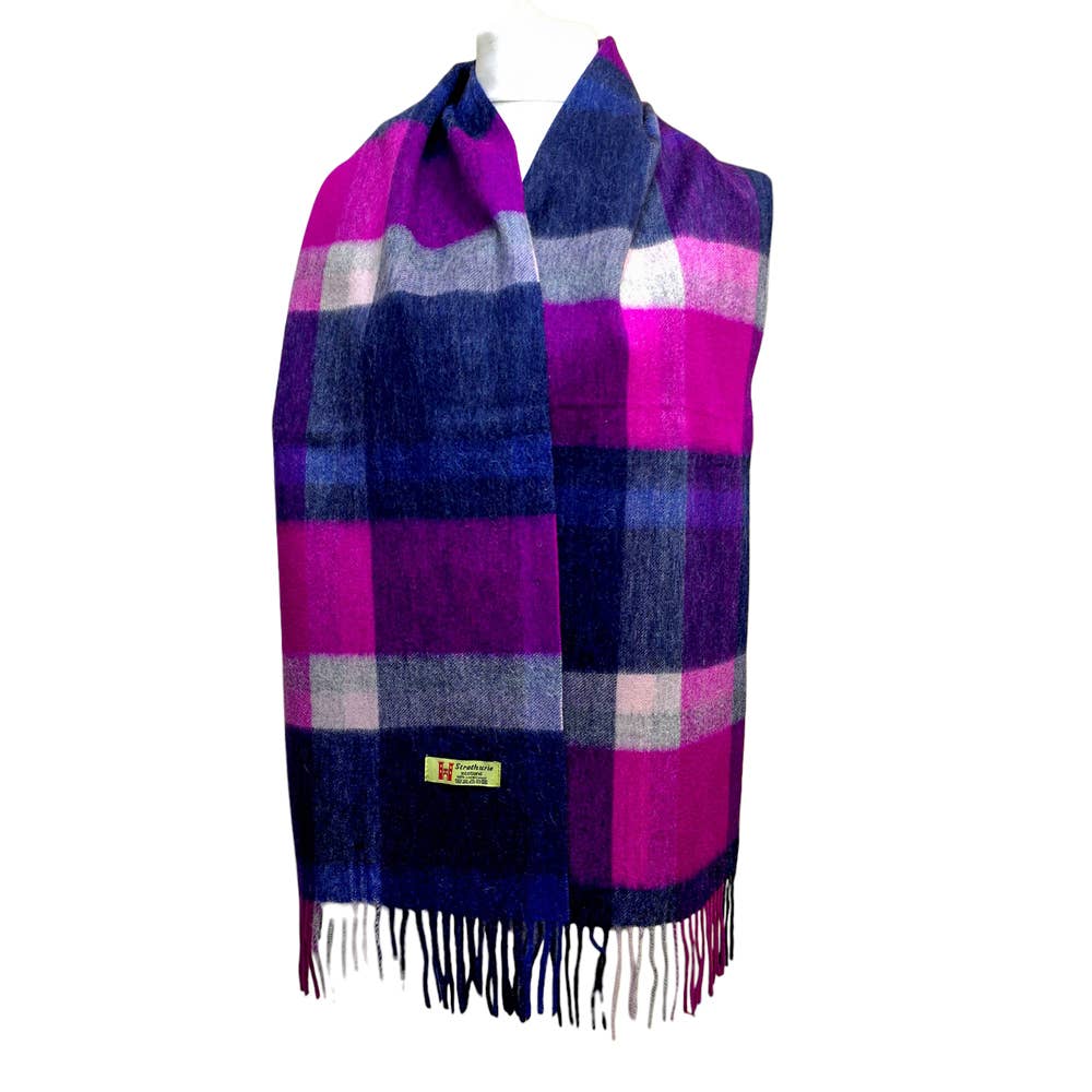 Strathurie Small Lambswool Scarf 30CM X180CM