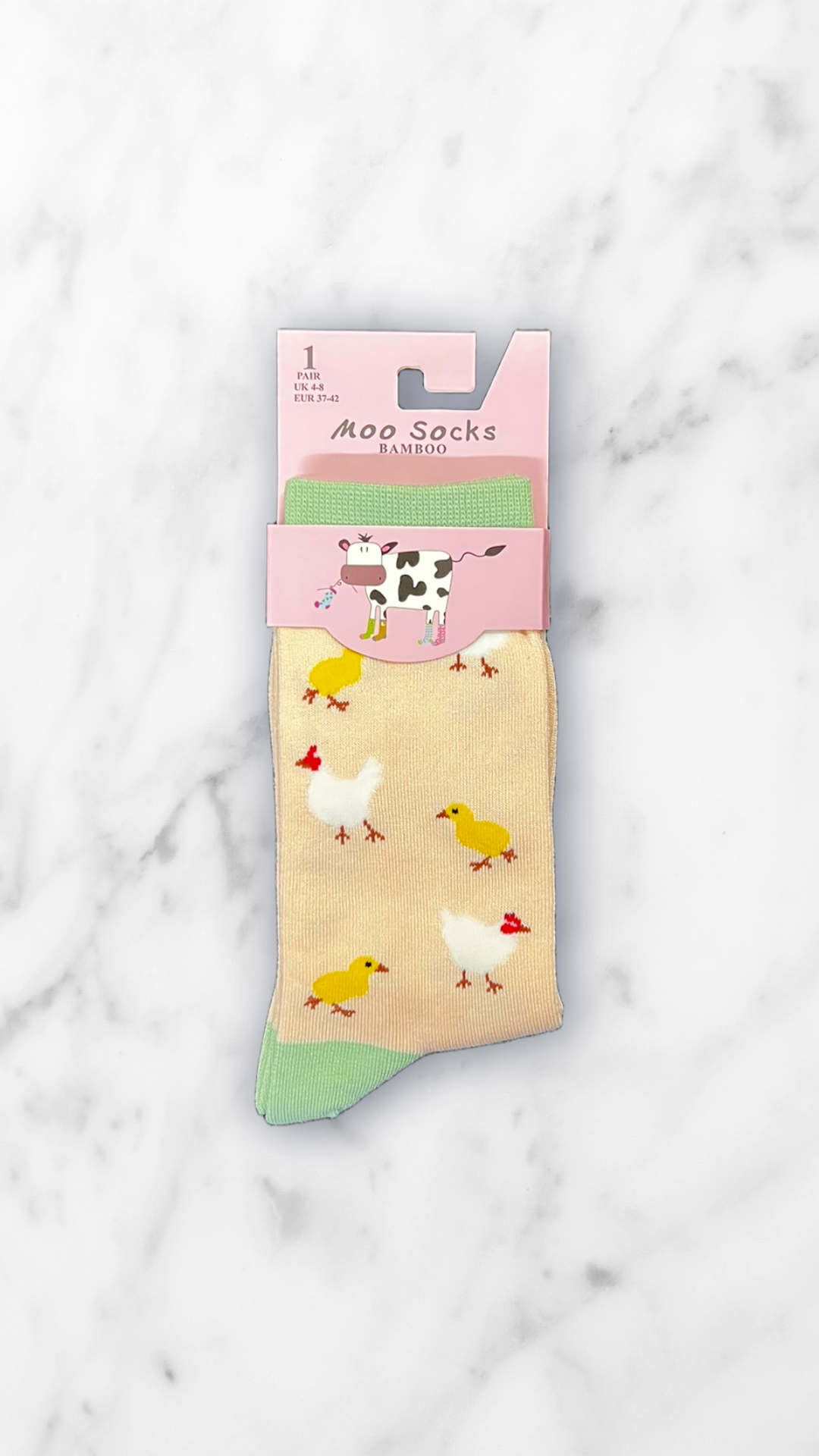 Ladies Moo Socks Bamboo Socks UK 4-8