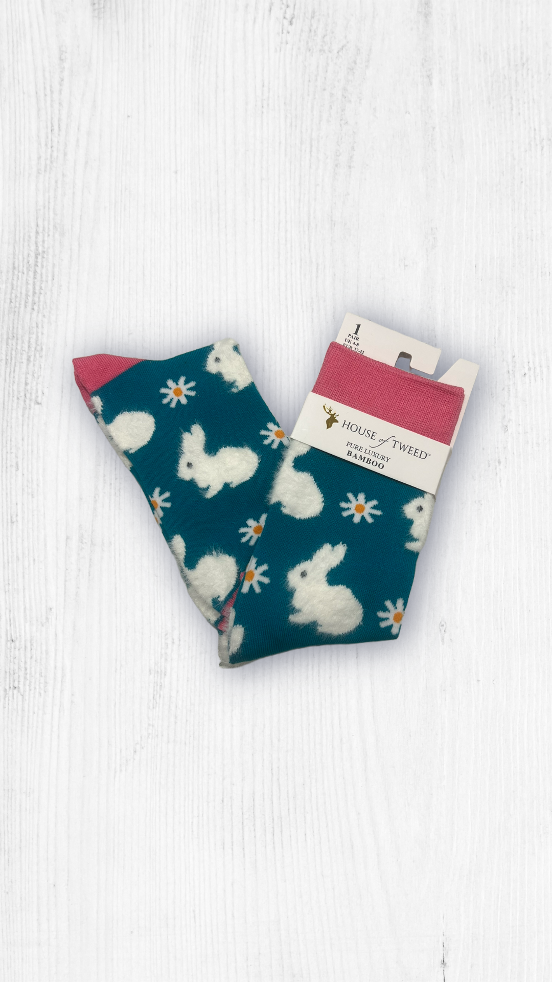 House Of Tweed Ladies Knee High Bamboo Socks Uk 4-8