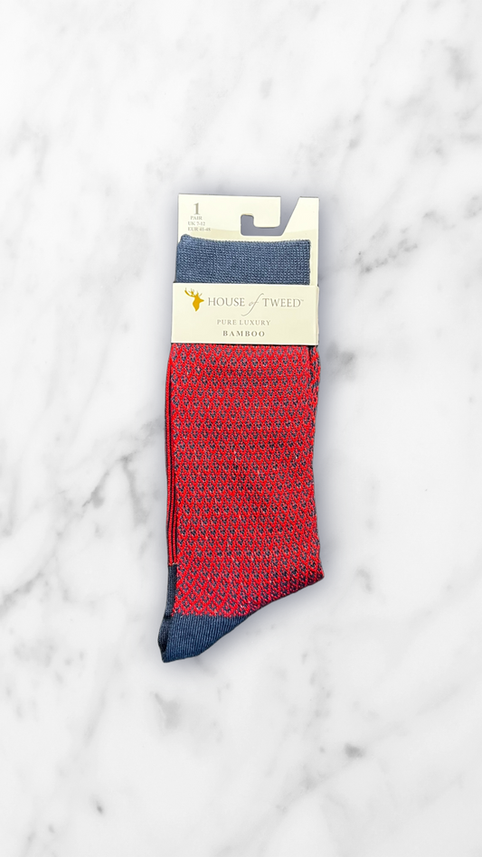 Mens House Of Tweed Bamboo Socks UK 7-12