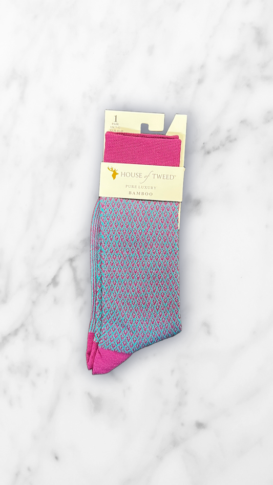 Mens House Of Tweed Bamboo Socks UK 7-12