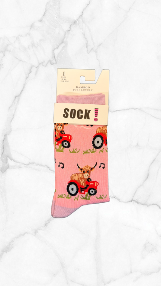 Ladies House Of Tweed  Socks Bamboo Socks UK 4-8