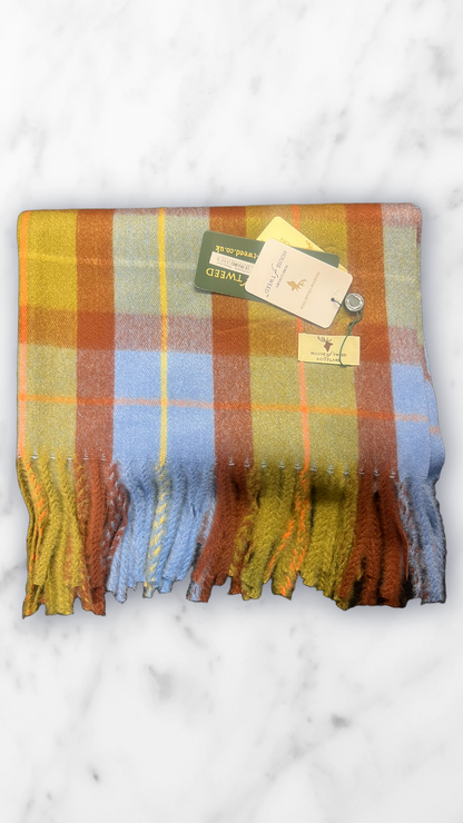 House Of Tweed Tartan Check Scarf