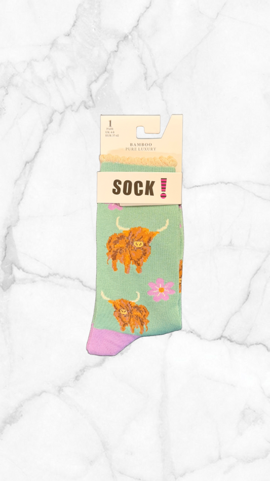 Ladies House Of Tweed  Socks Bamboo Socks UK 4-8