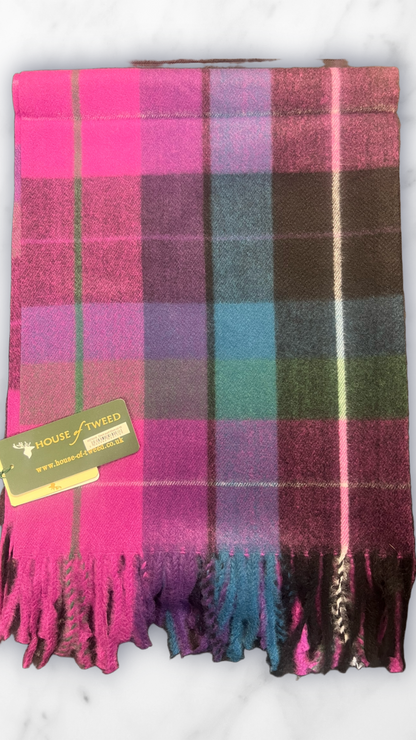 House Of Tweed Tartan Check Scarf