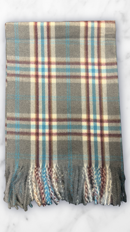 House Of Tweed Tartan Check Scarf