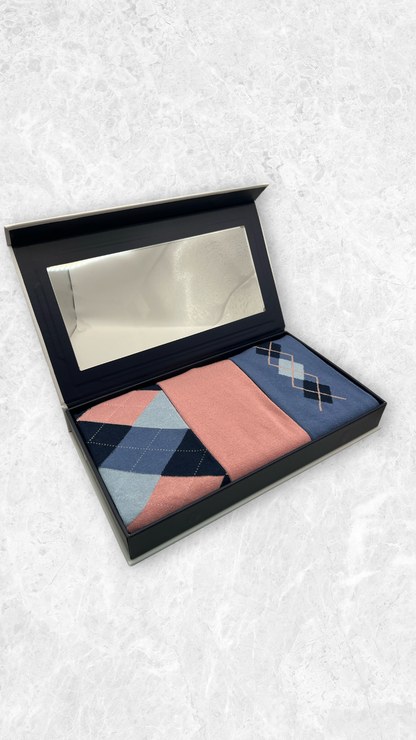 House of Tweed Mens Luxury Bamboo Golf/Dress Socks (3 Pairs)