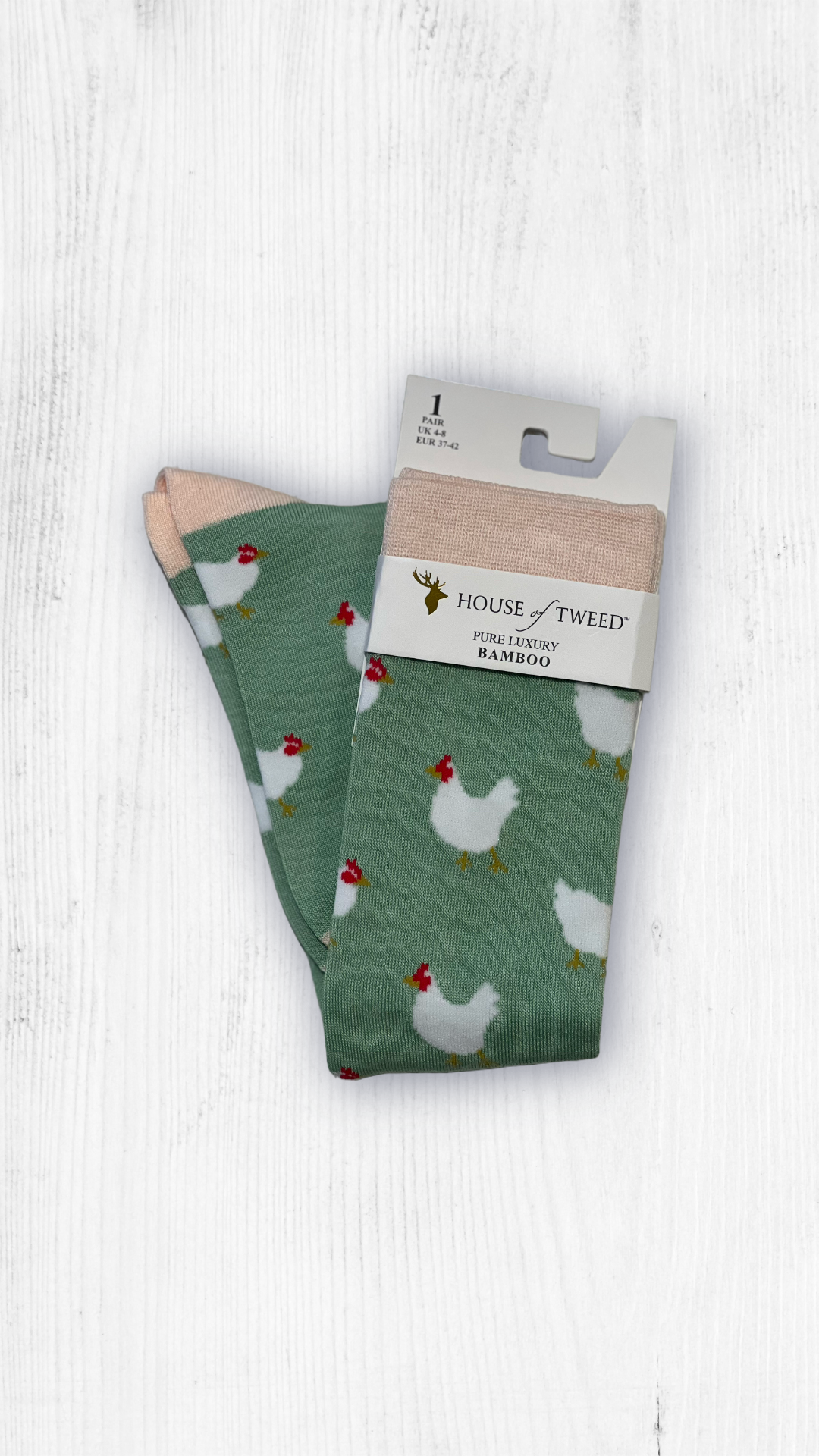 House Of Tweed Ladies  Knee High Bamboo Socks Uk 4-8