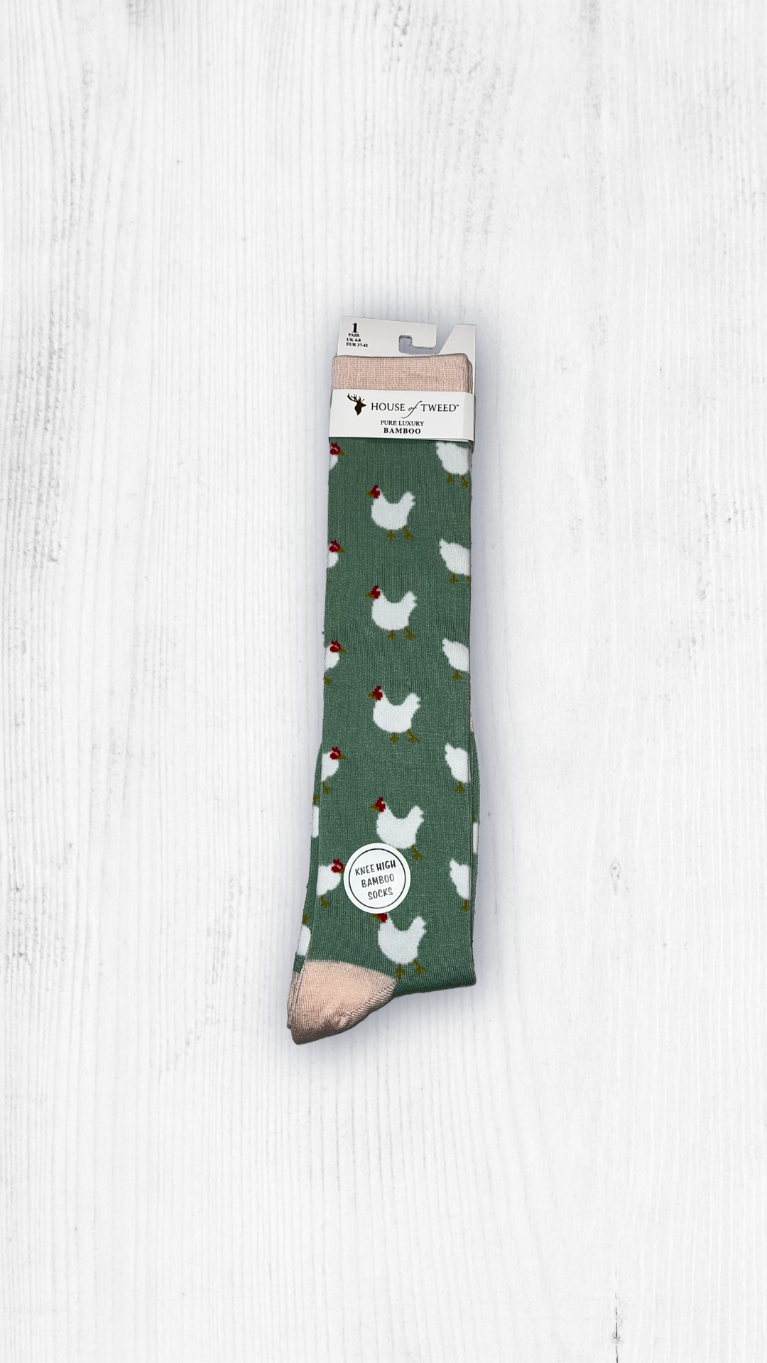 House Of Tweed Ladies  Knee High Bamboo Socks Uk 4-8