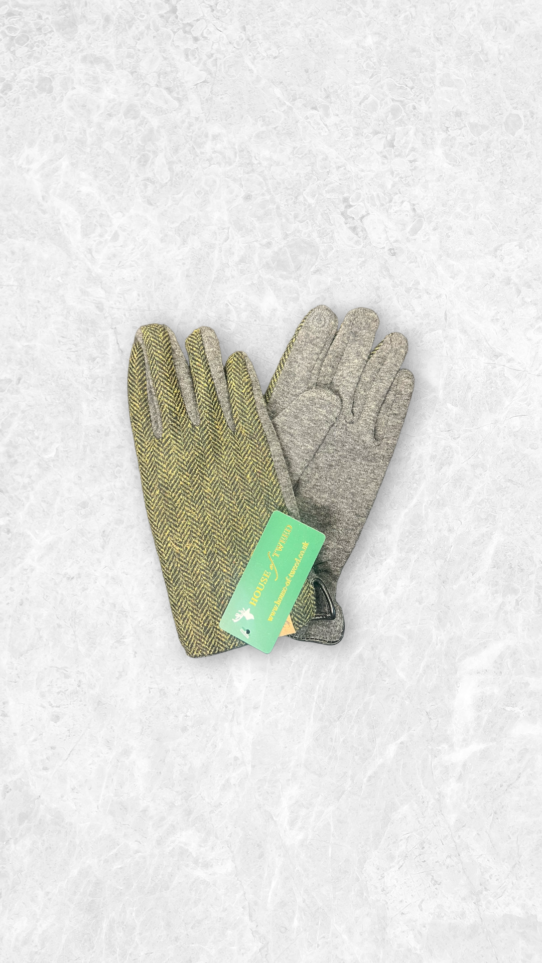 House of Tweed Men’s Gloves – Luxurious Warmth & Timeless Style 3 Colours to Choose