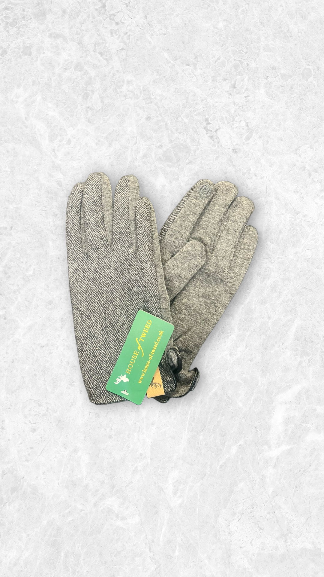 House of Tweed Men’s Gloves – Luxurious Warmth & Timeless Style 3 Colours to Choose