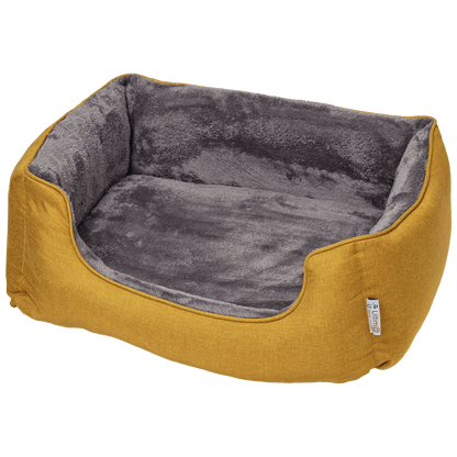 Ultima Washable Dog Bed Mustard