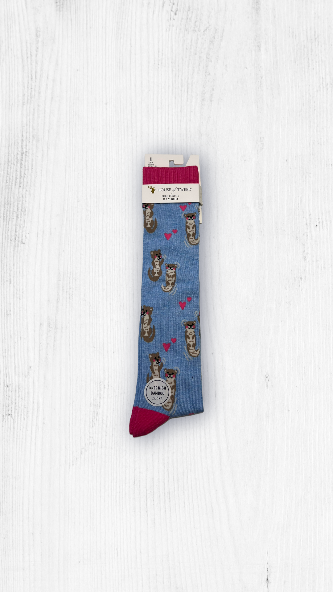 House Of Tweed Ladies  Knee High Bamboo Socks Uk 4-8