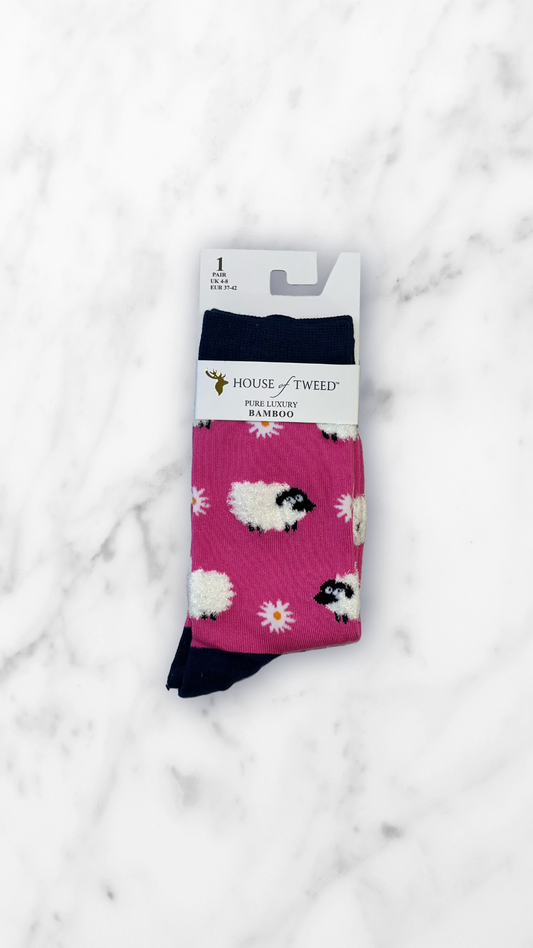 Ladies House Of Tweed  Socks Bamboo Socks UK 4-8